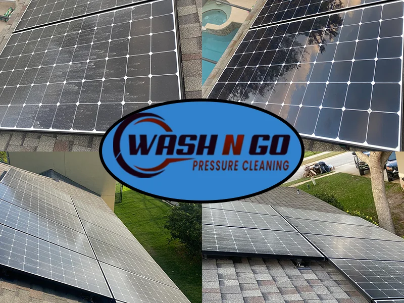 Solar Panel Cleaning project photo 1 by Wash and Go